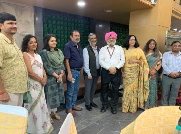 30th Foundation Day of NCTE, students of Dr. B.R. Ambedkar University Delhi also participated under the leadership of Vice Chancellor Prof. Anu Singh Lather.